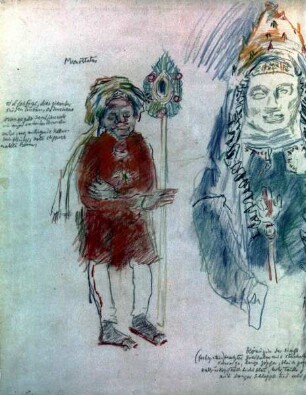 Figuren zu Mozarts "Zauberflöte"