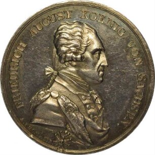 König Friedrich August I. - Seine Rückkehr nach Dresden