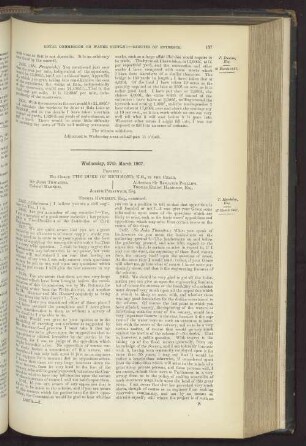 Wednesday, 27th March 1867.