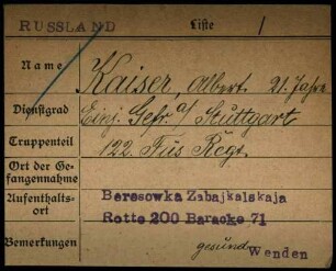 Kaiser, Albert - Friedrich