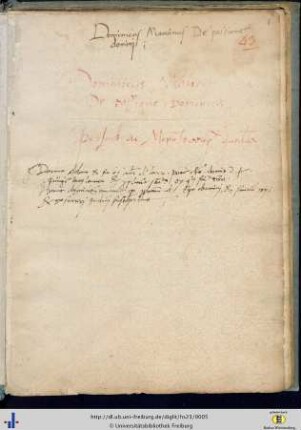 [1r - 24v] Dominicus Mancinus: Carmen de passione Christi.