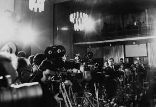 Unterzeichnung des Verkehrsvertrags zwischen der DDR und der BRD