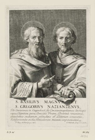 Basilius magnus et S. Gregorius Nazianzenus