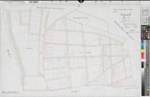 Rheine r.d.Ems (Rheine), Zusammenlegung Rheine r.d.Ems  Stadtberg, Urkarte II Rheine Stadt Flur 13