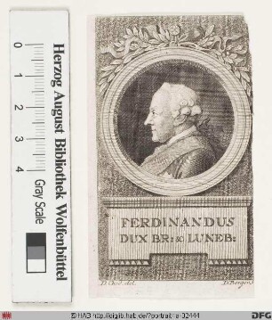 Bildnis Ferdinand, Herzog von Braunschweig-Lüneburg