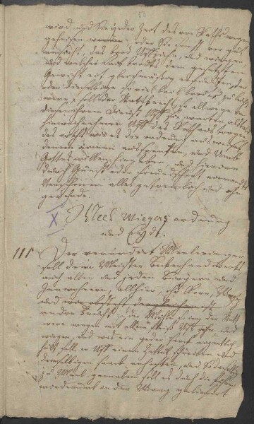 Abschrift (18. Jhd.) der von Erzbischof Albrecht von Mainz am 17. November 1526 für die Stadt Aschaffenburg erlassenen Ordnung nebst 19 zusätzlichen Eidesformeln, unter anderem für verschiedene Beamte und für Hebammen