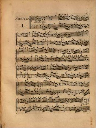 IL PASTOR FIDO, Sonates, POUR La Musette, Viele, Flûte, Hautbois, Violon, Avec la Basse Continue. DEL SIG.R ANTONIO VIVALDI. Opera XIII.a