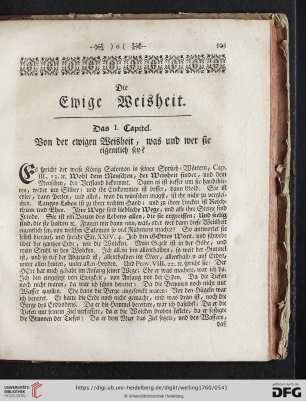 Die Ewige Weisheit