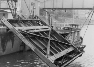 Schleuse Heidelberg, Ausbau Untertor