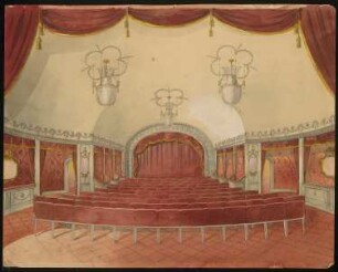 Eispalast (später Scala), Berlin-Schöneberg: Ansicht Zuschauerraum