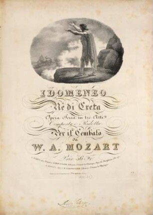 Idomeneo, re di Creta : opera seria in tre atti