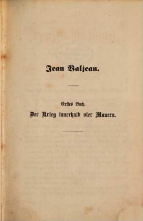 Die Elenden : Von Victor Hugo. Deutsch von L. von Alvensleben, 9