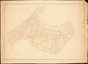 Siedlung für Kriegsbeschädigte Schinkelwettbewerb 1945: Lageplan 1:2000