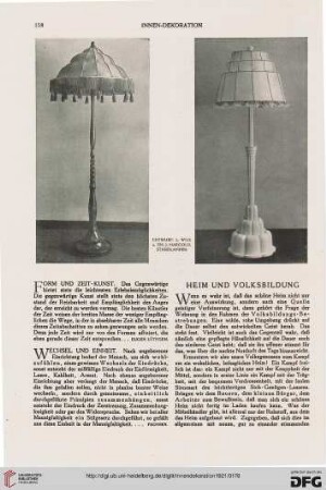 Wechsel und Einheit