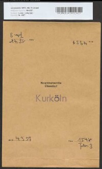 Revers des Bürgermeisters Hermann Sudermann zu Köln wegen der Ablösbarkeit einer von dem Erzbischof ihm zu zahlenden Rente von 75 Goldgulden.