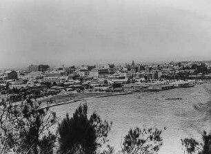 Perth : Blick von einer Anhöhe auf die Küstensiedlungen von Perth