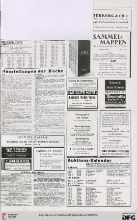 Nr. 4 (23. Jan. 1938), S. 3: Preisberichte