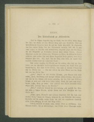 XXXIV. Der Rosenstrauch zu Hildesheim.