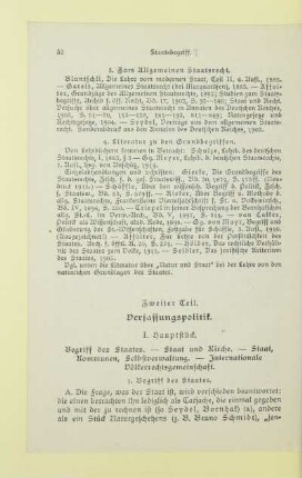 Zweiter Teil. Verfassungspolitik