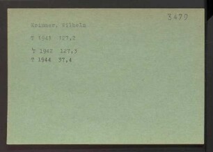 Krimmer, Wilhelm