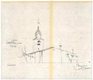 Gsaenger, Gustav; Fischen / Allgäu (Bayern); Ev. Kirche zum Guten Hirten, Pfarrhaus - Westseite (Ansicht)
