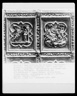 Nordtür — Christusszenen — Verkündigung