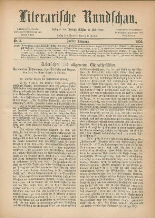249-255 Der moderne Pessimismus, seine Vertreter und Gegner : vierter Teil (Fortsetzung)