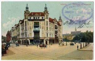 Leipzig. Thomasring mit Promenade
