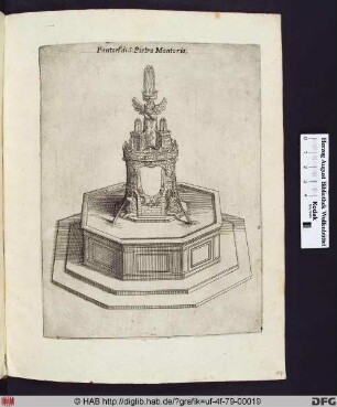 Fontana di S. Pietro Montorio.
