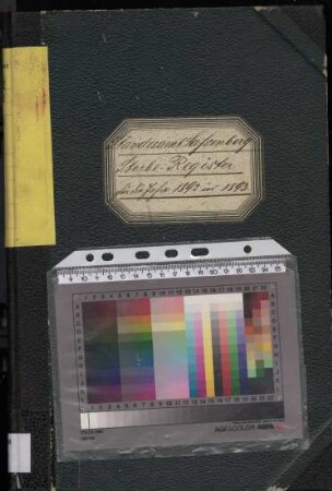 Sterberegister des Standesamtes Sassenberg von 1892 (Urkunden-Nr. 1-83) und von 1893 (Urkunden-Nr. 1-122)