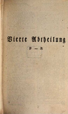 Imman. Joh. Gerhard Schellers ausführliches und möglichst vollständiges lateinisch-deutsches Lexicon oder Wörterbuch zum Behufe der Erklärung der Alten und Übung in der lateinischen Sprache : in fünf Bänden, 4. P - R