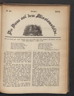 N° 11. November 1872