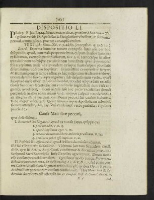 Dispositio LI. - LX.