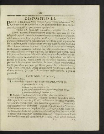 Dispositio LI. - LX.