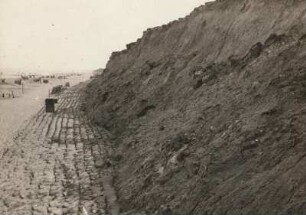 Sylt. Kampen. Rotes Klif. Blick von der Treppe nach Norden