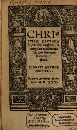 Expositio in Mathaeum Evangelistam