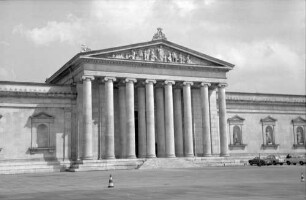 München: Glyptothek, Frontalansicht, näher