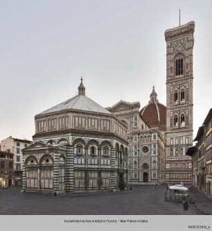 San Giovanni, Baptisterium, Südwestfassade, Florenz
