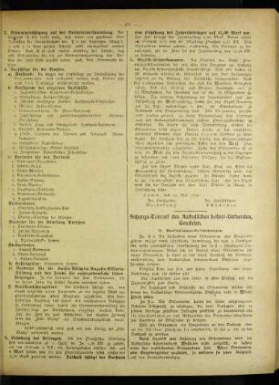 Satzungs-Entwurf des Katholischen Lehrer-Verbandes, Westfalen