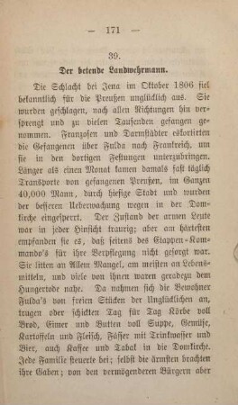 39. Der betende Landwehrmann.