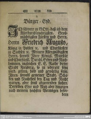 B. Bürger-Eyd