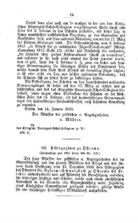 Pädagogium zu Ostrowo : [III. Gymnasien und Realschulen]