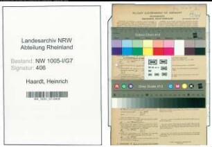 Entnazifizierung Heinrich Haardt , geb. 12.05.1896 (Angestellter)