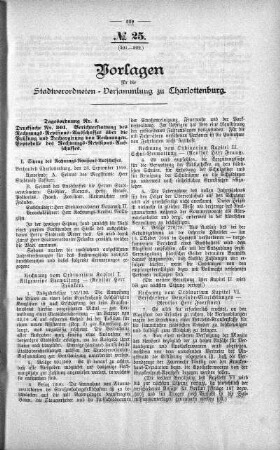 No. 25. (301-322.), 23. November 1898