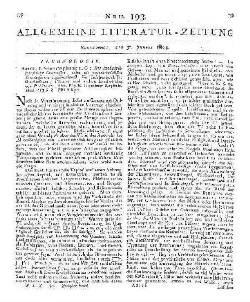Völker, H. L. W.: Forsttechnologie oder Handbuch der technischen Benutzung der Forstproducte. Für Forstmänner, Cameralisten und Technologen. Weimar: Gädicke 1803
