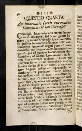 46-52, Quaestio Quarta
