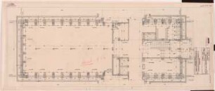 I.G.-Farben, Frankfurt/Main Verwaltungsgebäude: Querflügel 2: Grundriss Keller 1:50