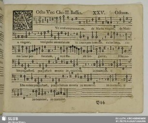 XXV. Ave verum corpus