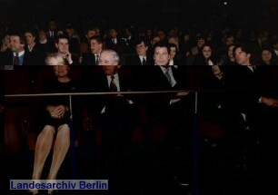 46. Internationale Filmfestspiele 1996 (15.02. bis 26.02.1996); Eröffnung; Zoo Palast; Hardenbergstraße 29a (Charlottenburg)