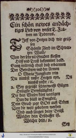 Ein schön newes andächtiges Lied…